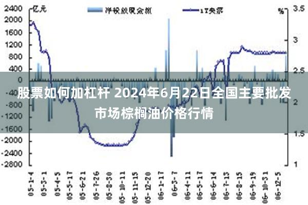 股票如何加杠杆 2024年6月22日全国主要批发市场棕榈油价格行情