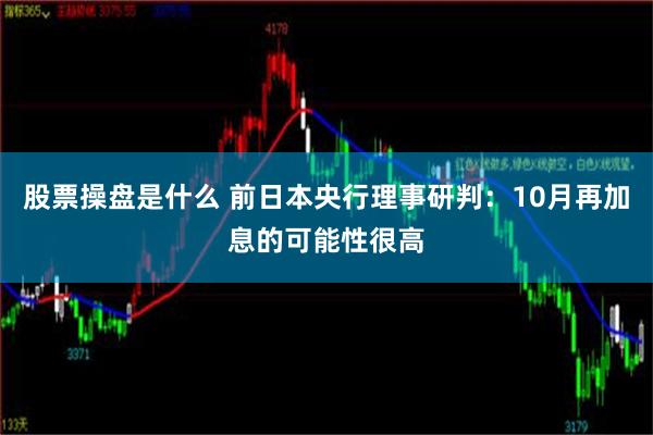 股票操盘是什么 前日本央行理事研判：10月再加息的可能性很高