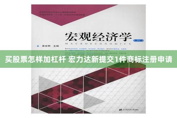 买股票怎样加杠杆 宏力达新提交1件商标注册申请