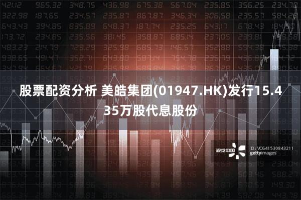 股票配资分析 美皓集团(01947.HK)发行15.435万股代息股份