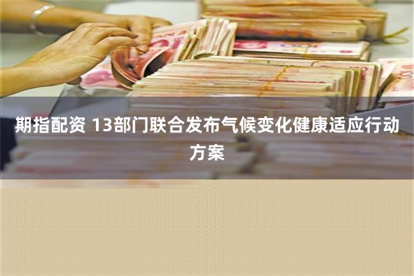 期指配资 13部门联合发布气候变化健康适应行动方案