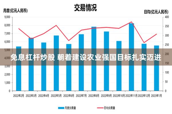 免息杠杆炒股 朝着建设农业强国目标扎实迈进